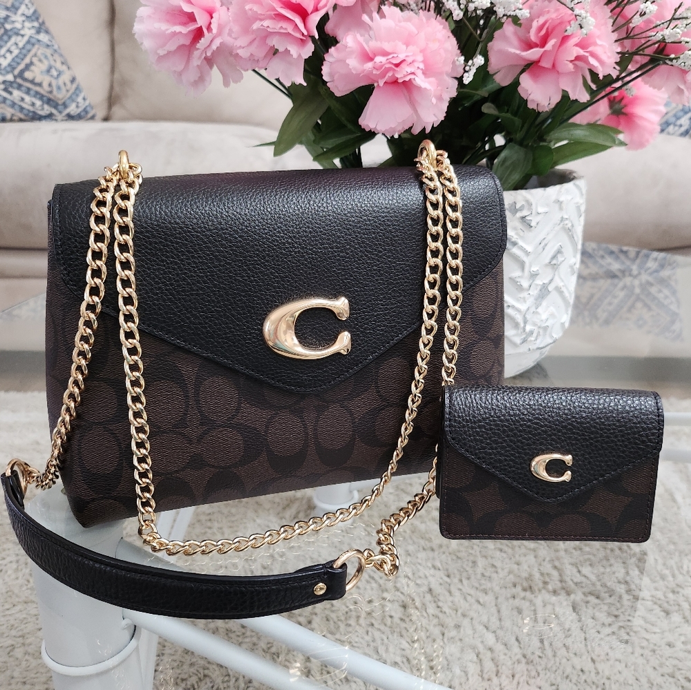 Coach Tammie Shoulder Bag & Tammie Card Case